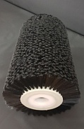 Brush for rubbing (coating) oil-wax 1