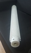 Cylindrical brush for applying powder to fabric